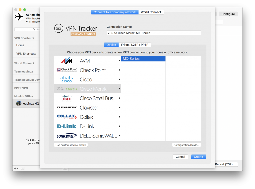 Meraki Vpn Client For Mac