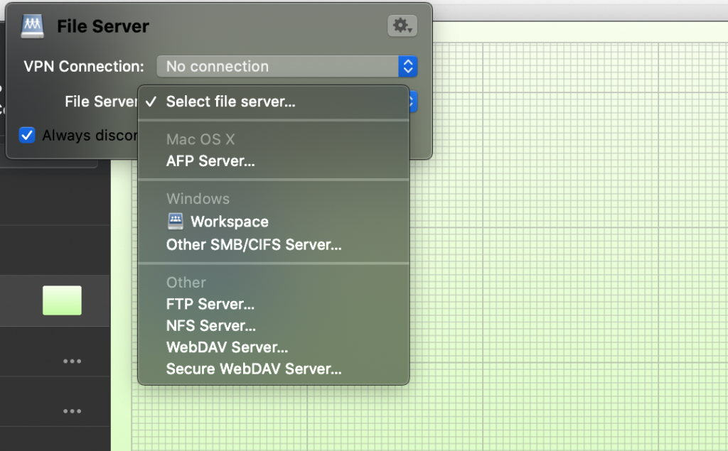 Using VPN to connect to a company server when working from home