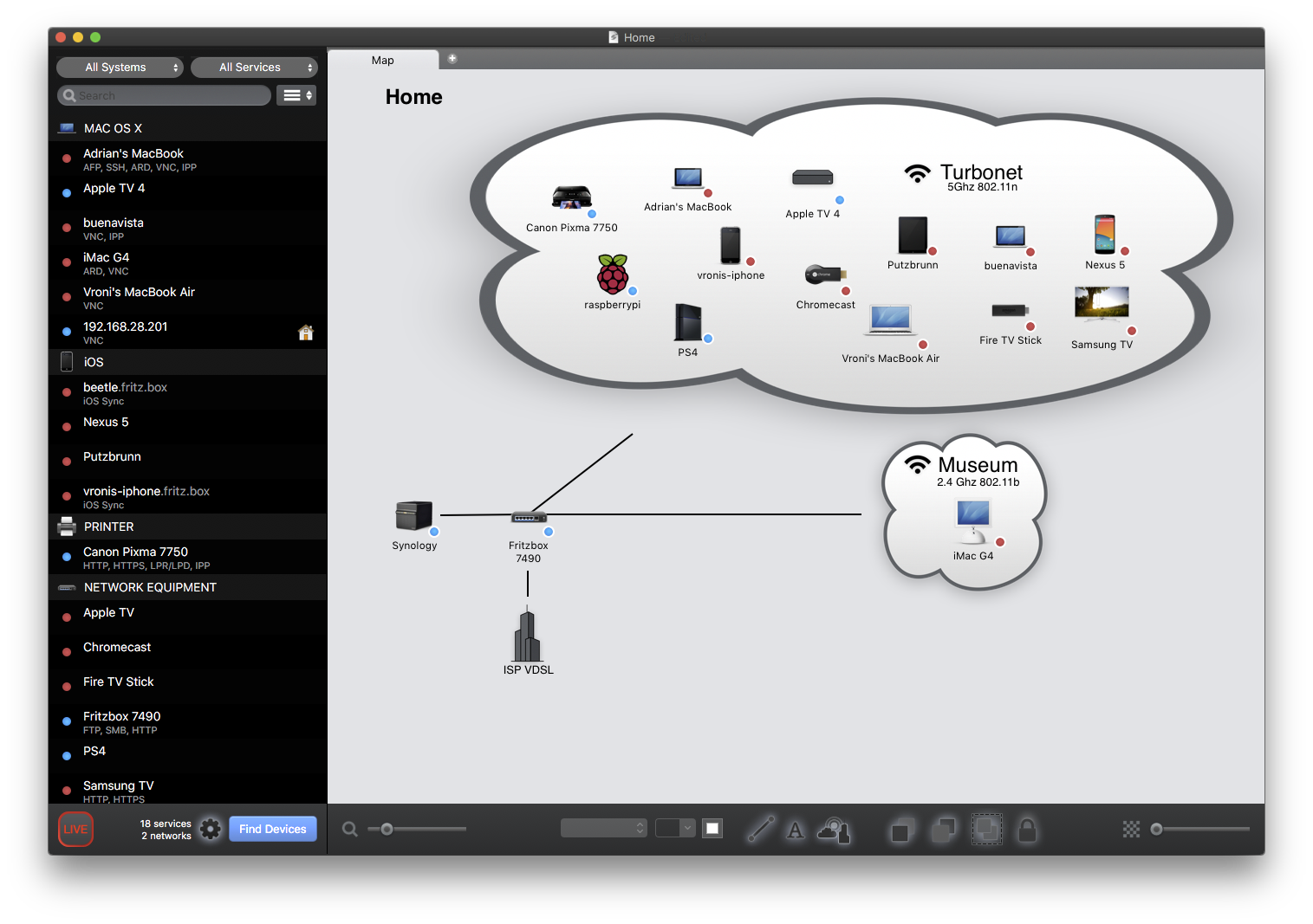 does sierra have a vpn tracker