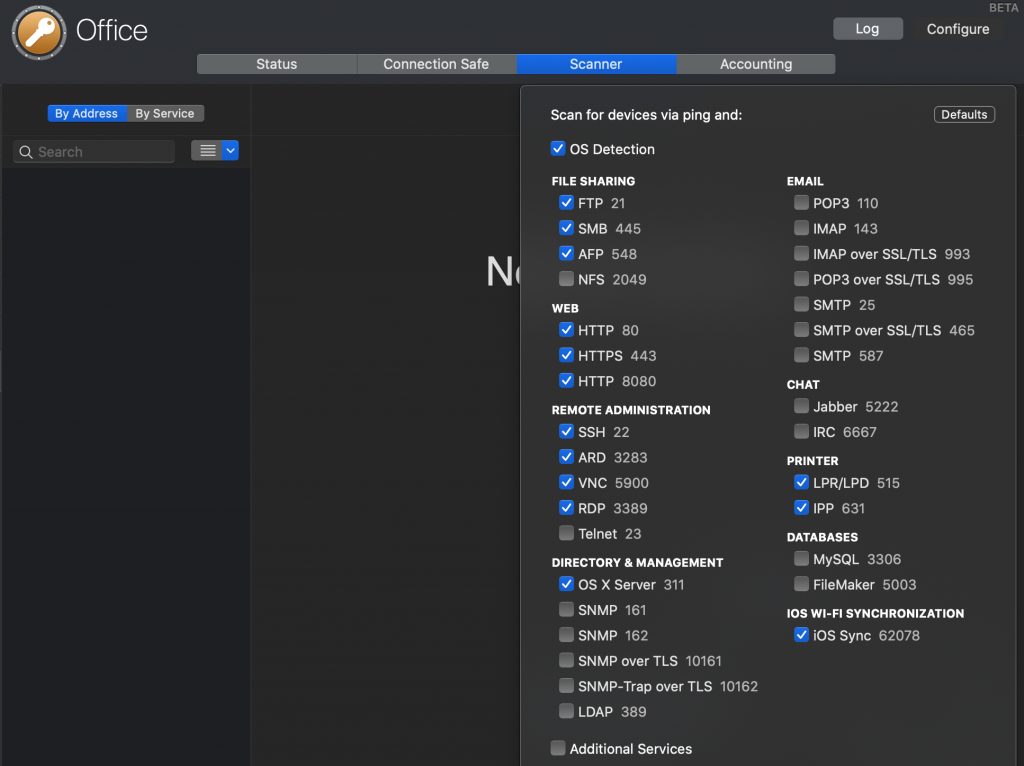 for vpn do i need mac address of work station or router