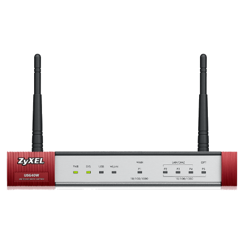 ZyXEL USG40W Unified Security Gateway for VPN users