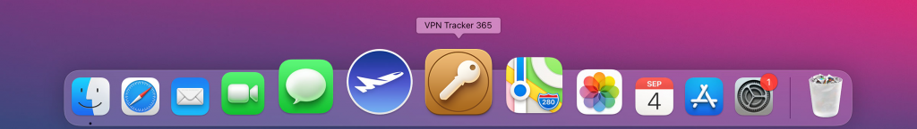 New VPN Tracker 365 icon for Big Sur