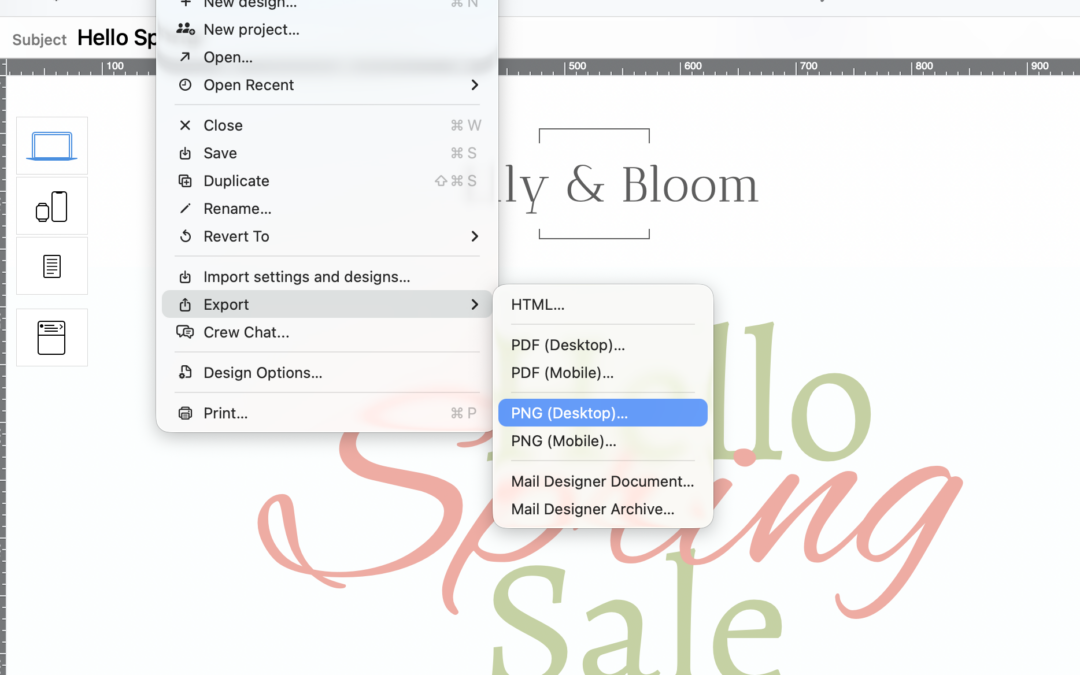 PNG-Export, Preflight-Checks und vieles mehr: Mail Designer 365 5.4